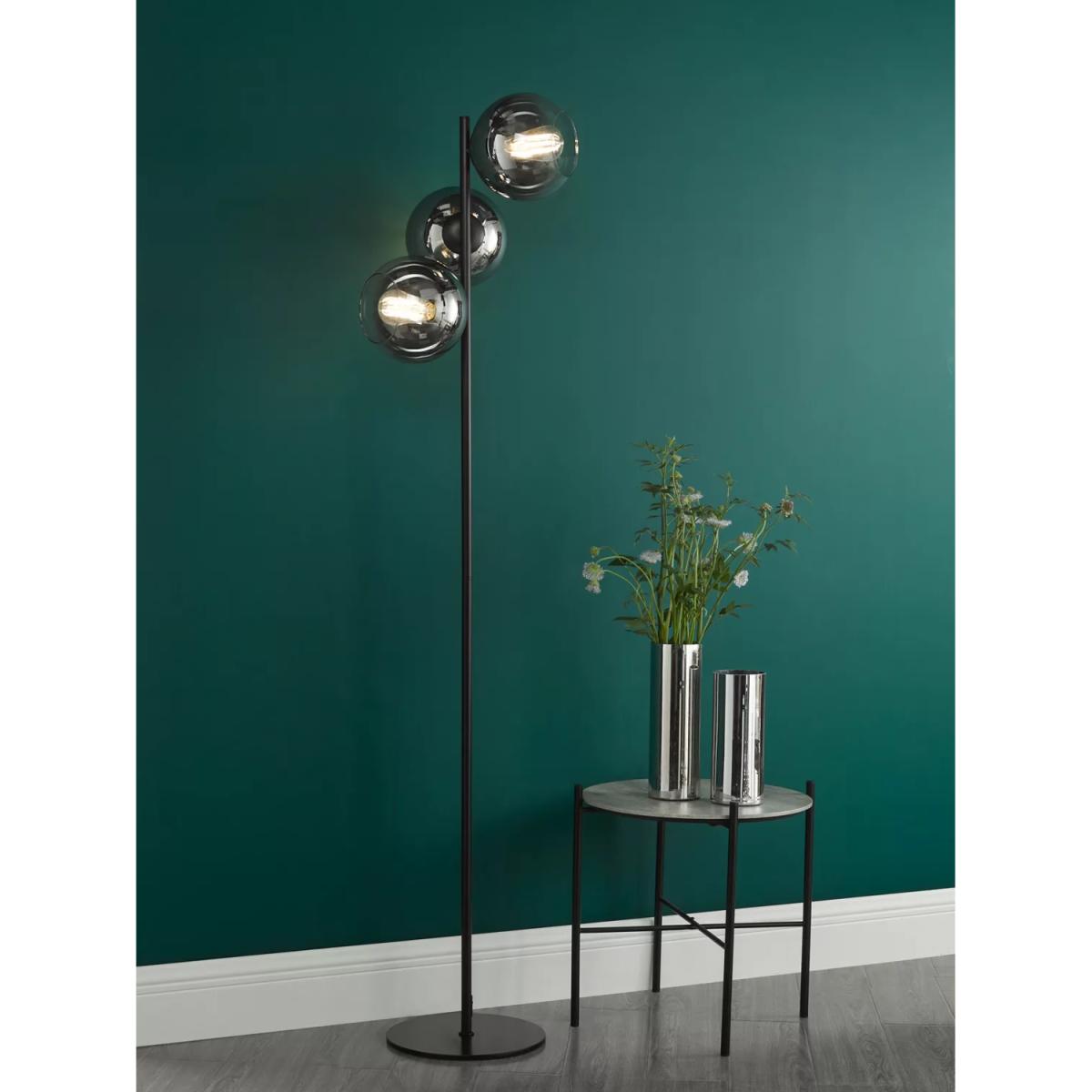 Där Lycia 3 Arm Mirror Floor Lamp – image 6