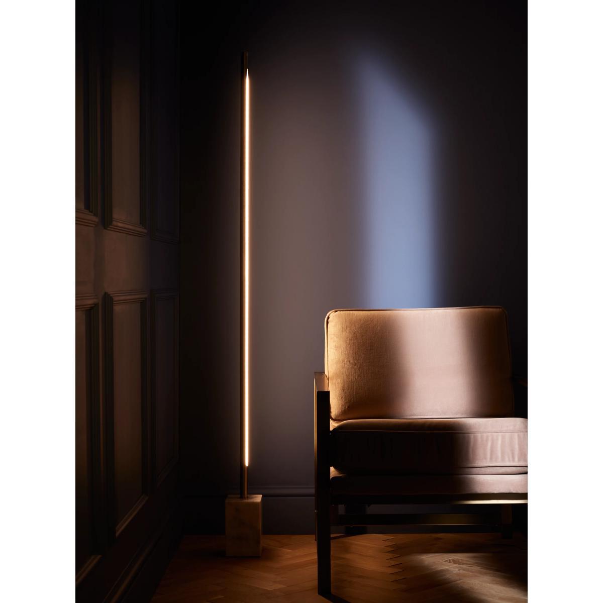 John Lewis & Partners Zena LED Twist Floor Lamp, Polished Chrome – image 9