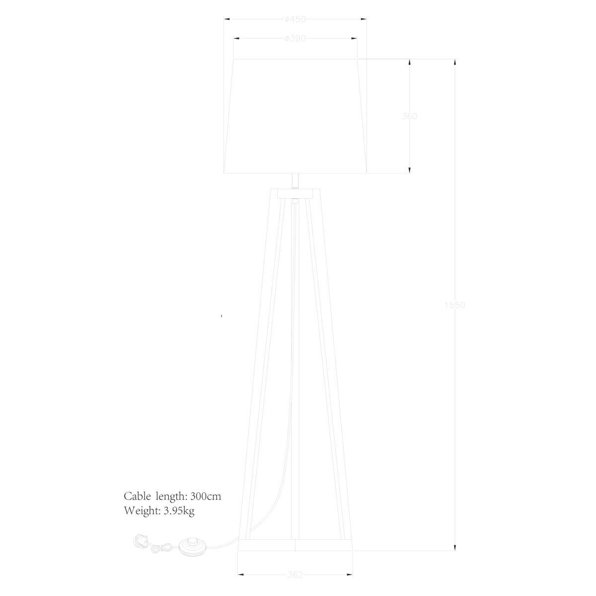 John Lewis & Partners Trinity Floor Lamp – image 8