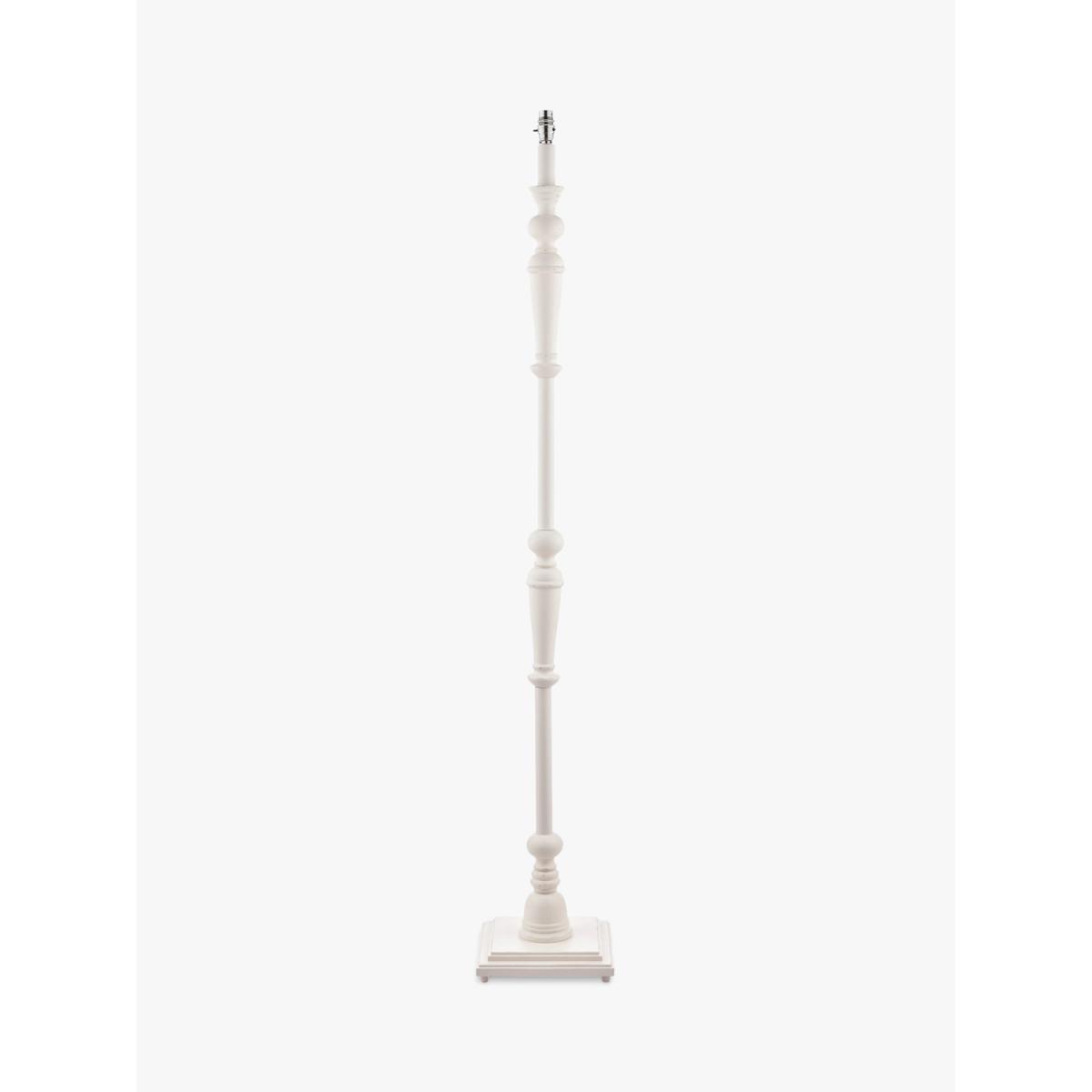 Laura Ashley Tate Candlestick Floor Lamp Base, Matt White – image 3