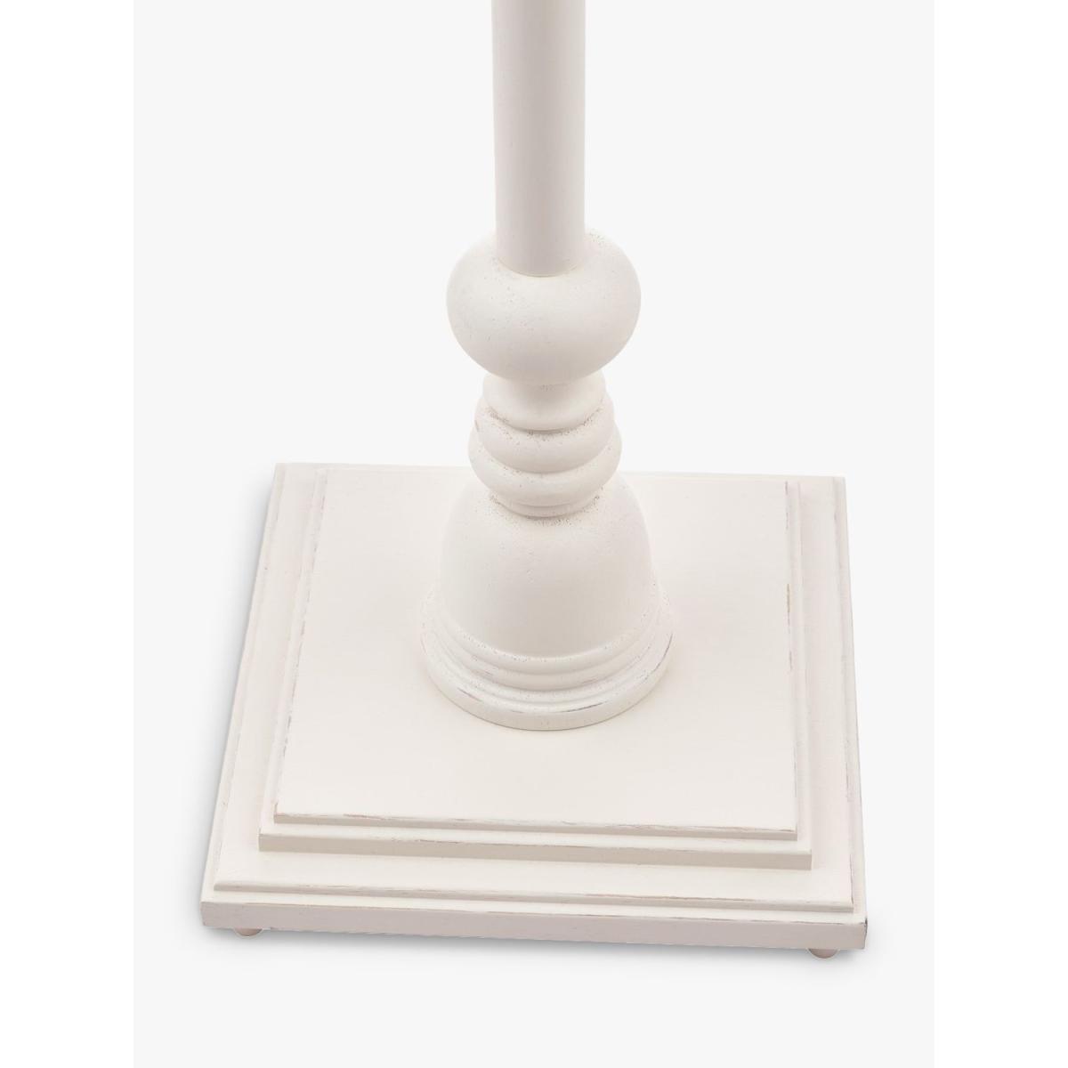 Laura Ashley Tate Candlestick Floor Lamp Base, Matt White – image 5