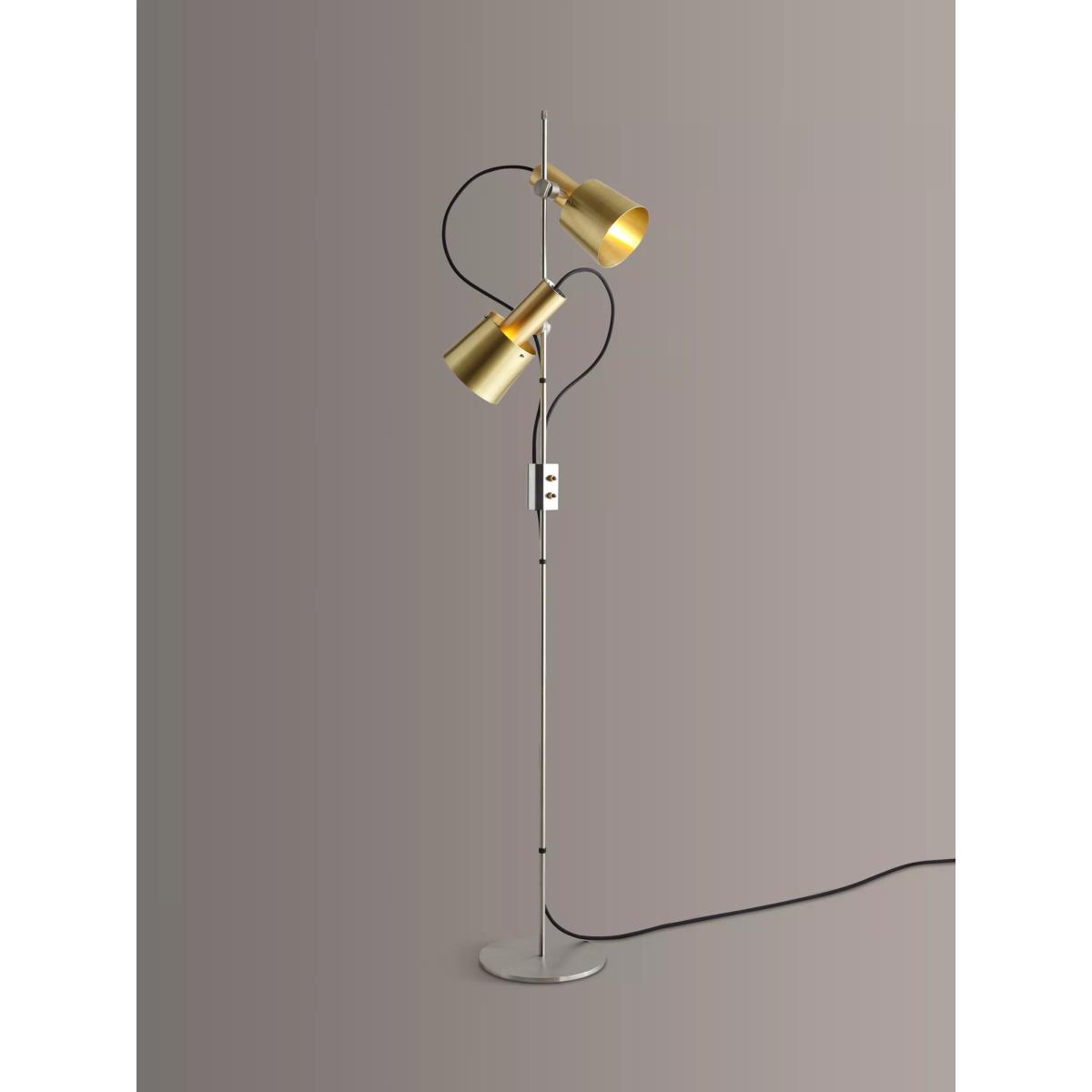 Original BTC Chester Floor Lamp, Brass – image 2