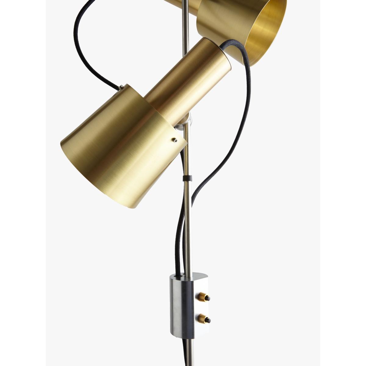 Original BTC Chester Floor Lamp, Brass – image 3