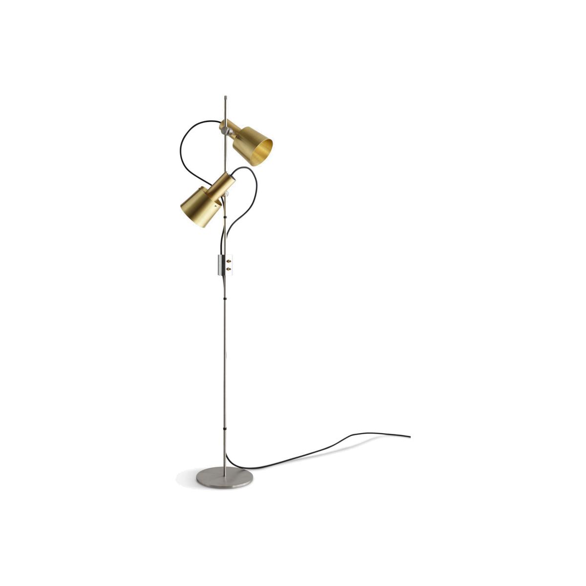 Original BTC Chester Floor Lamp, Brass – image 1