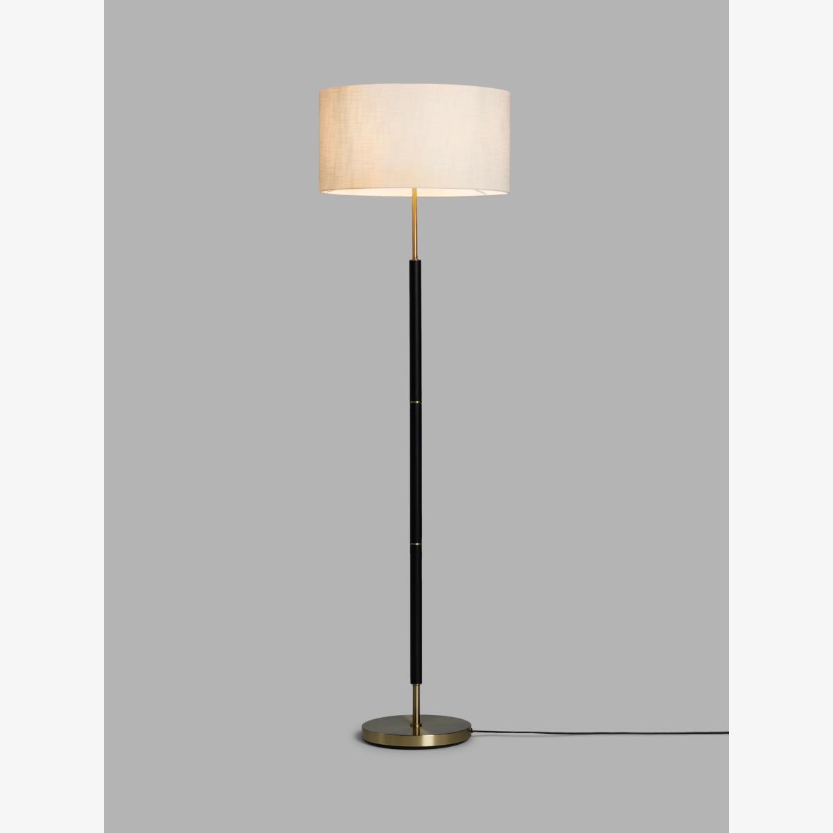 John Lewis Hamilton Drum Shade Floor Lamp, Black – image 1