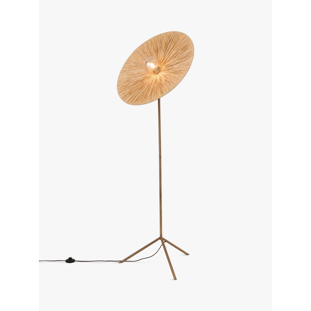 Lights & Lamps Ridotti Raffia Floor Lamp – image 2