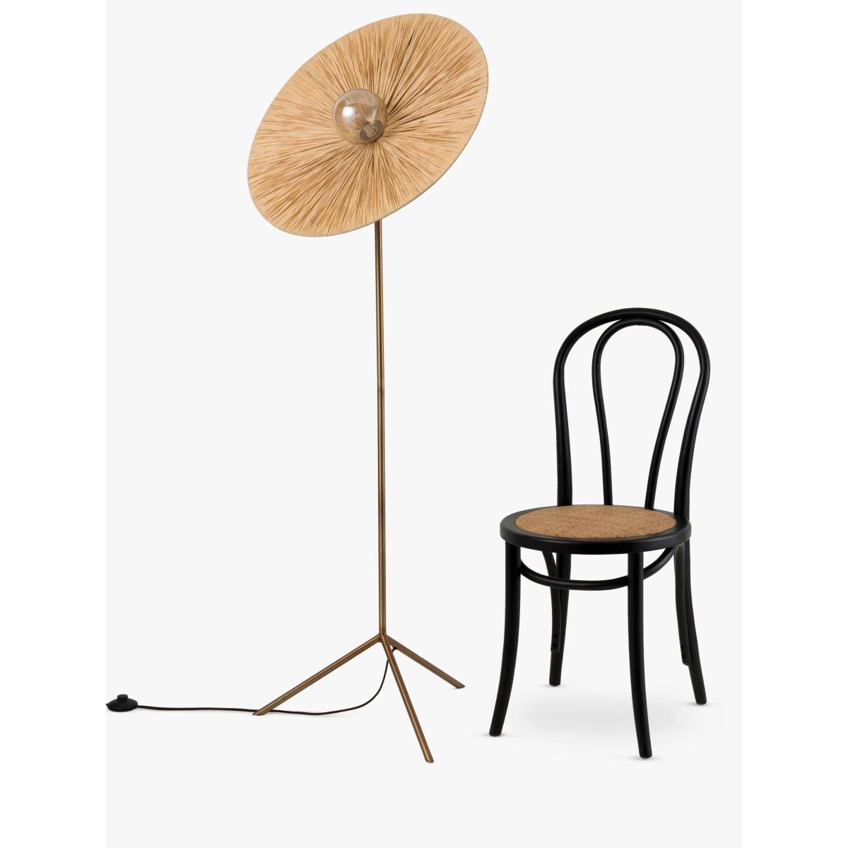 Lights & Lamps Ridotti Raffia Floor Lamp – image 4