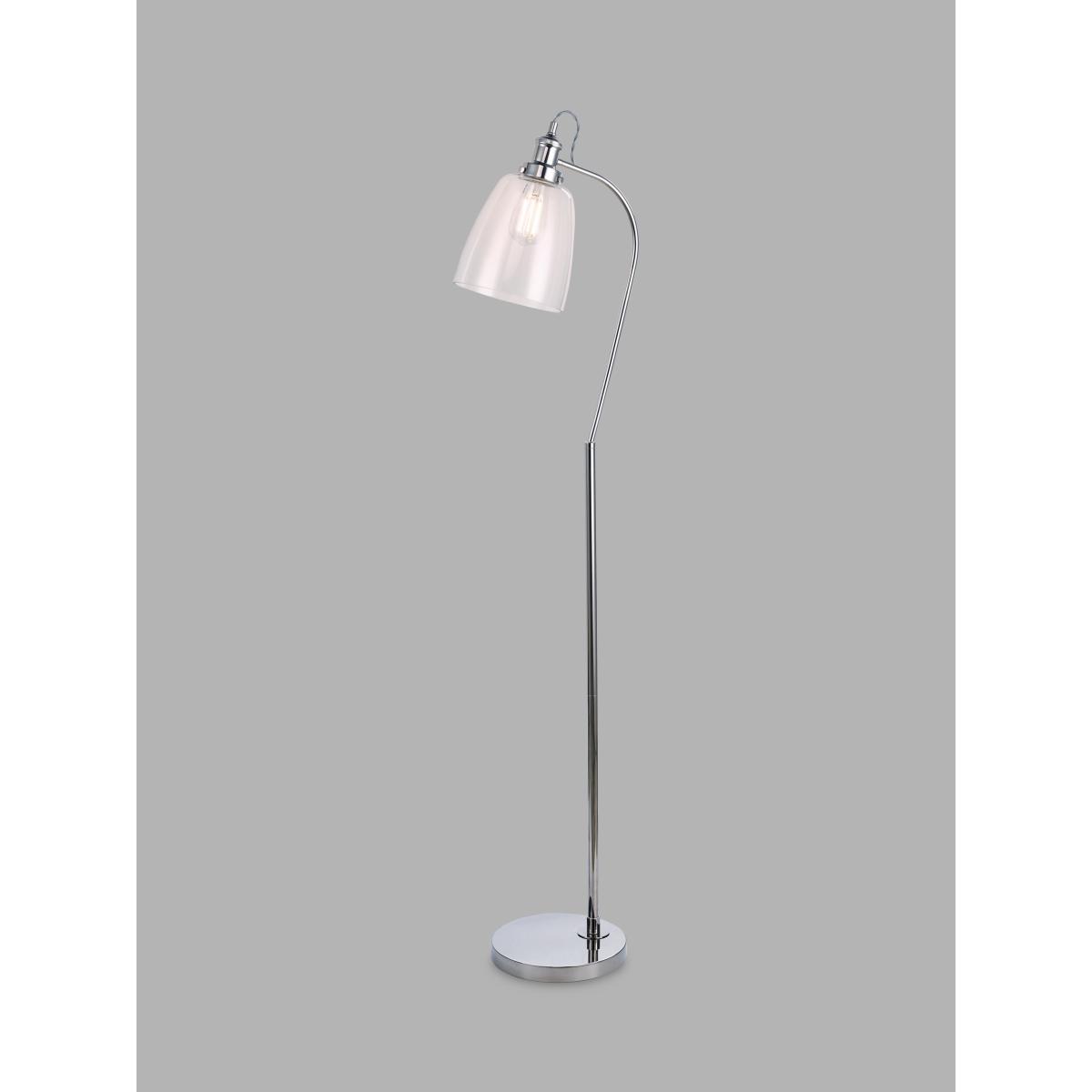 John Lewis & Partners Revival Floor Lamp, Polished Nickel – image 1