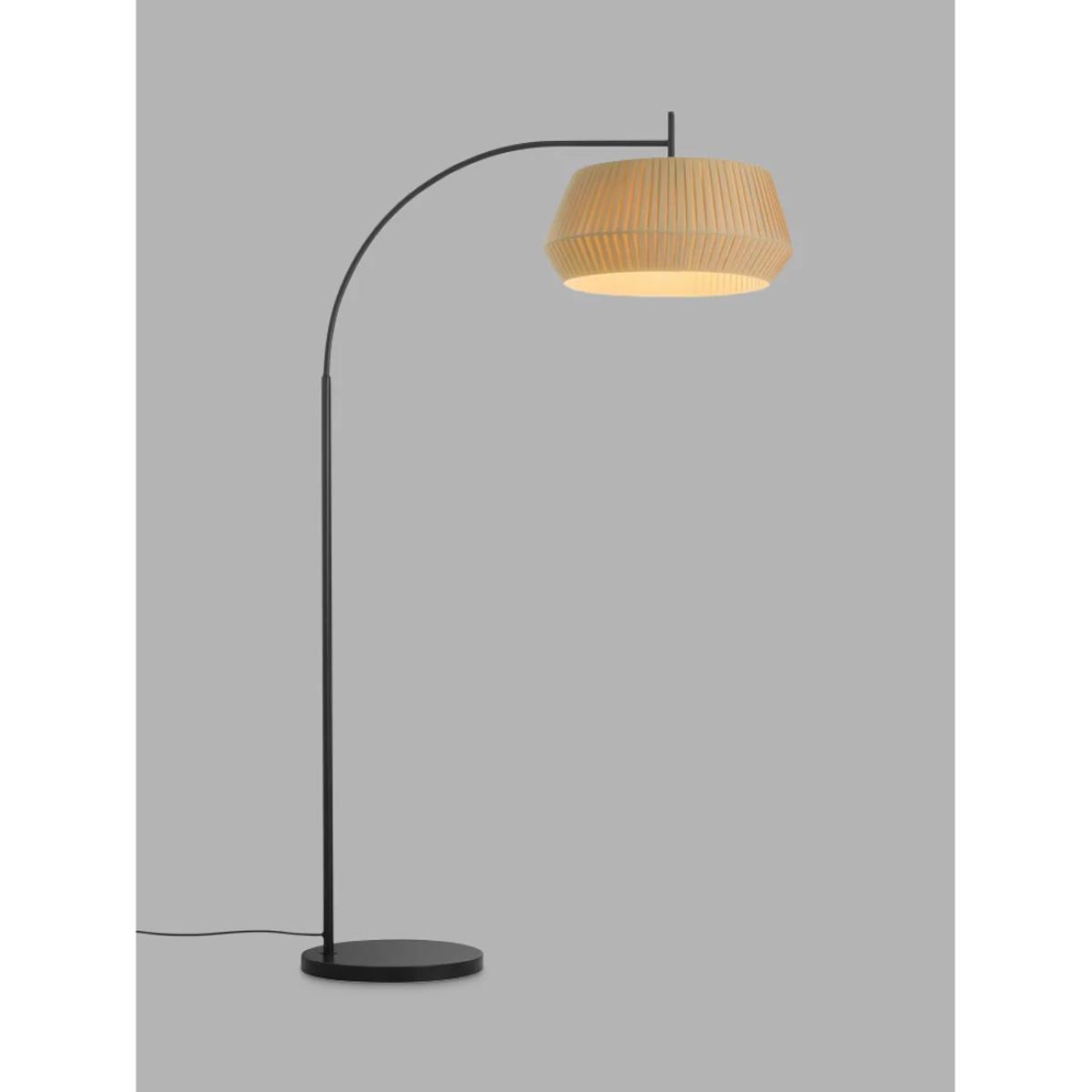 Nordlux Dicte Floor Lamp, Black/Beige – image 3