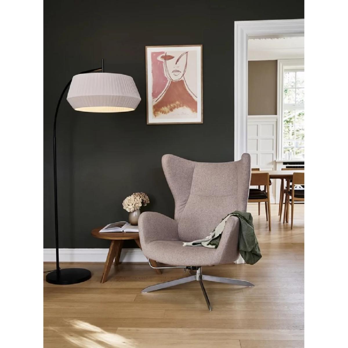 Nordlux Dicte Floor Lamp, Black/Beige – image 4