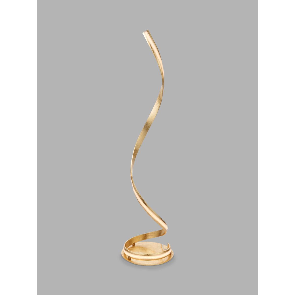 Bay Lighting Esther LED Floor Lamp, Metallic Gold – image 1