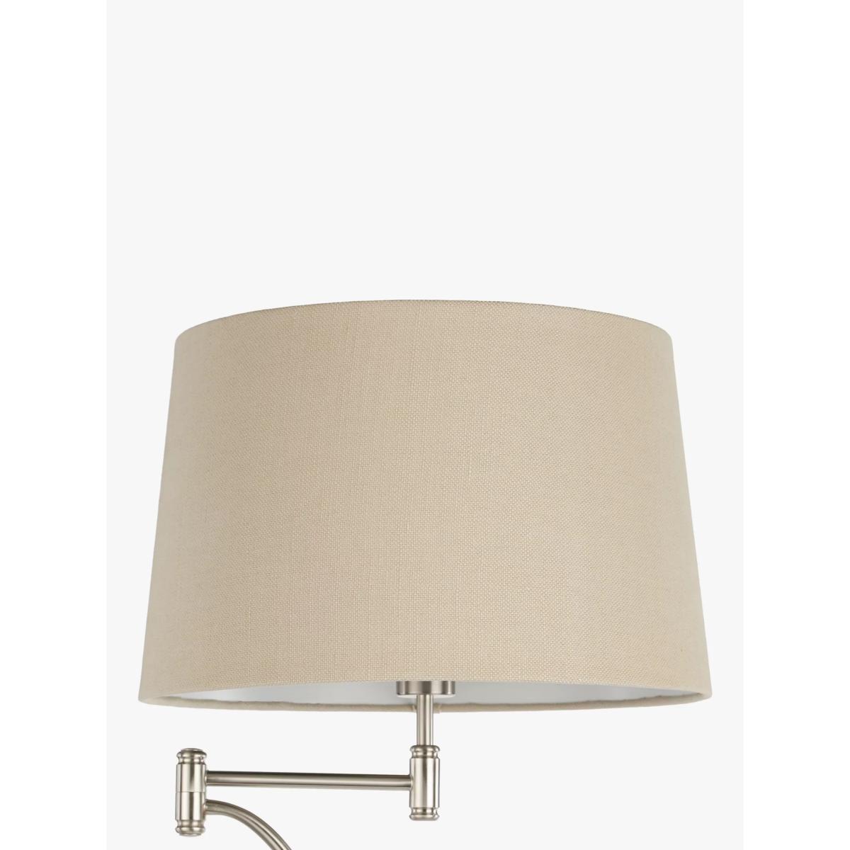 John Lewis & Partners Evelyn Swing Arm Floor Lamp, Nickel – image 5