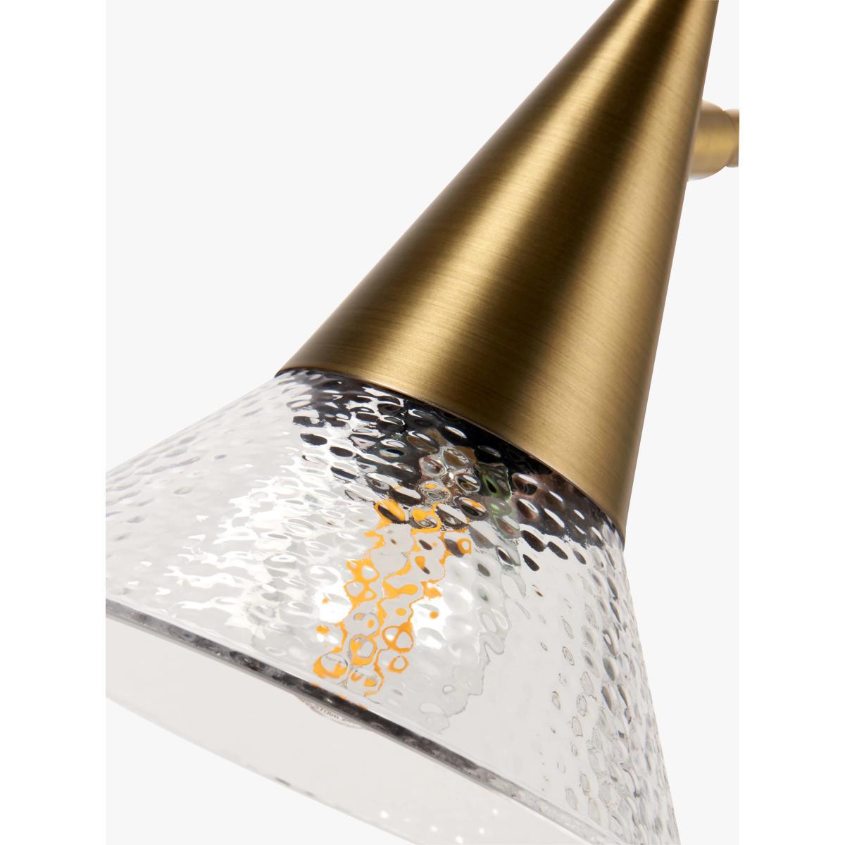 John Lewis & Partners Trumpet Floor Lamp, Antique Brass – image 6