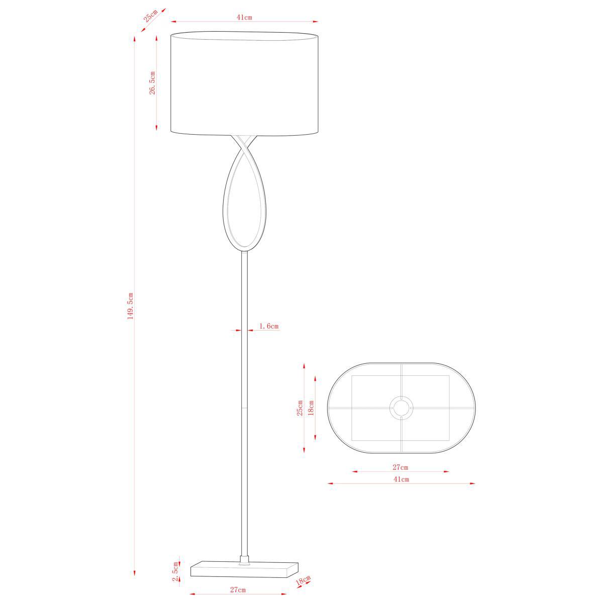 John Lewis & Partners Tom Floor Lamp, Chrome – image 6