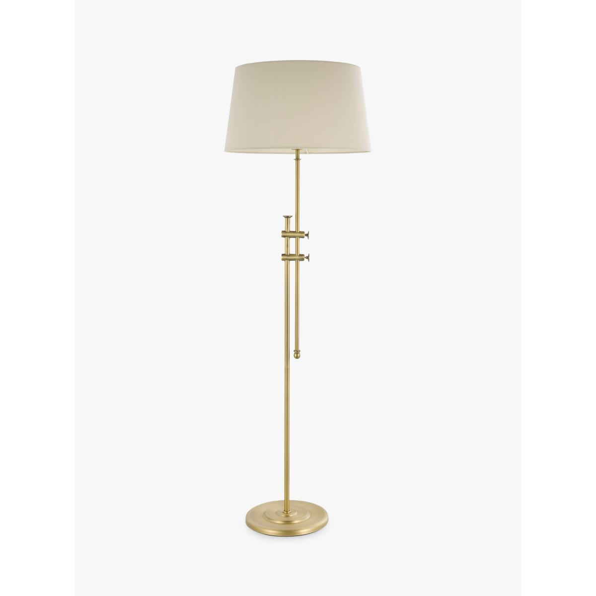 John Lewis Classic Tall Floor Lamp, Matte Antique Brass – image 3