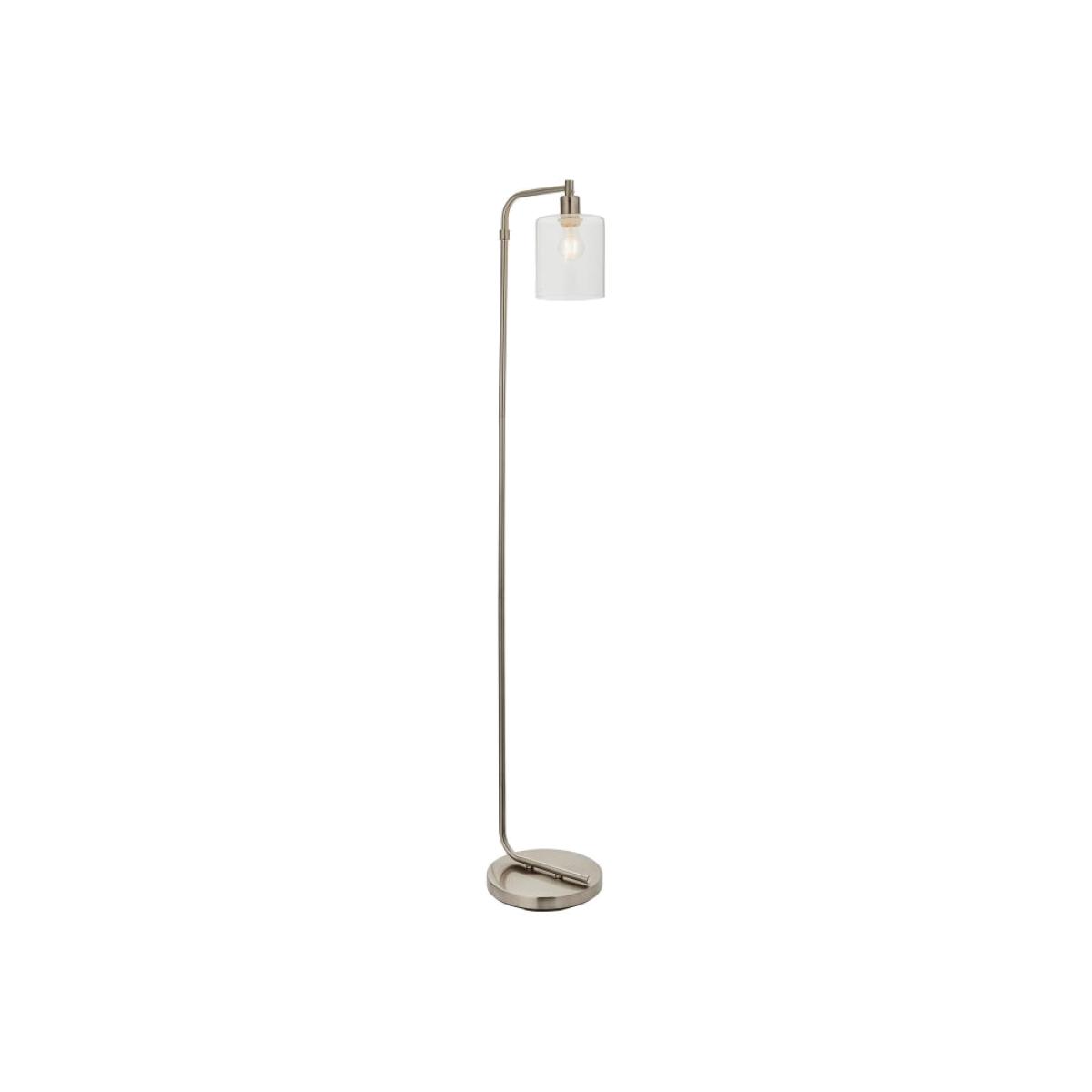 Thierry 1 Light Floor Lamp - Brushed Nikel