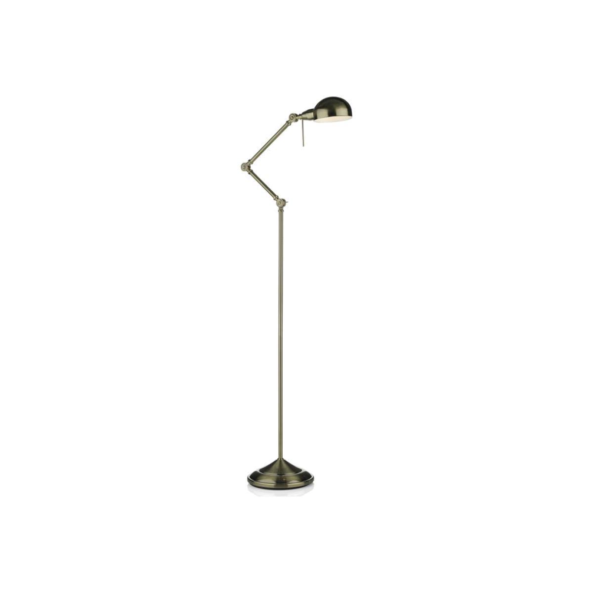 Dar Lighting RAN4975 Ranger Floor Lamp Antique Brass