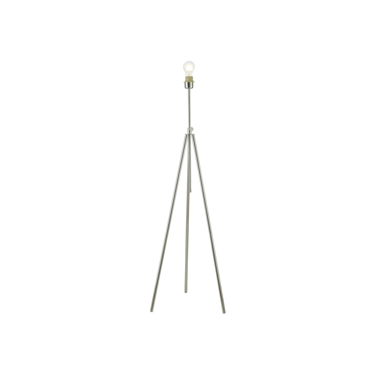 dar lighting SKA4950 Skate Tripod Floor Lamp Base Only - Chrome – image 1