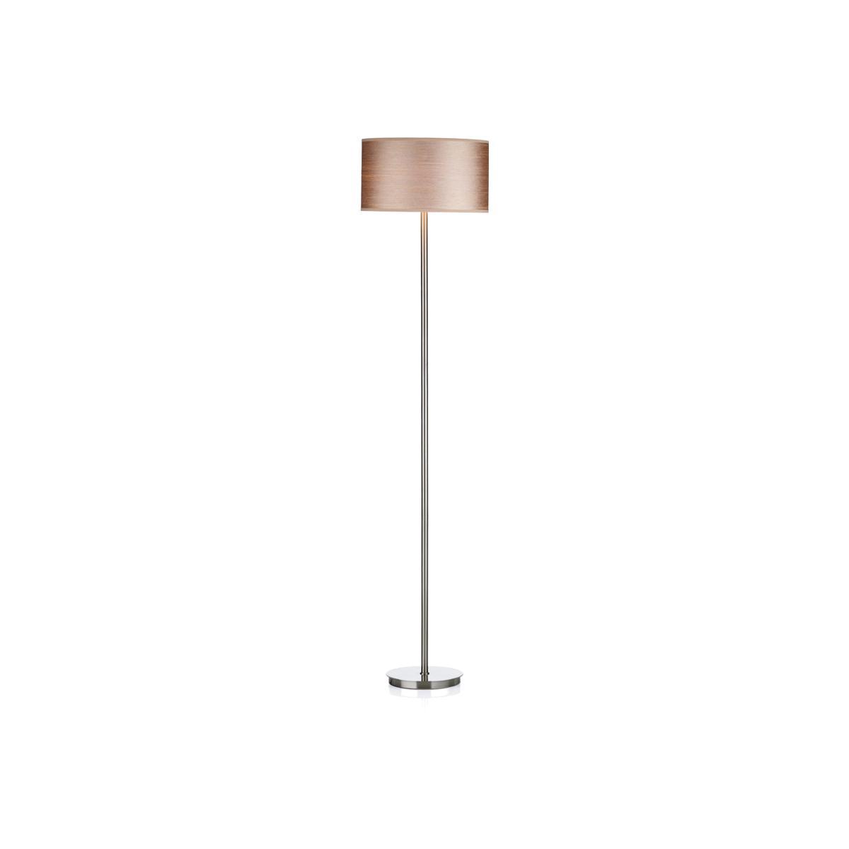 Dar Lighting TUS4946 Tuscan Floor Lamp Base Satin Chrome