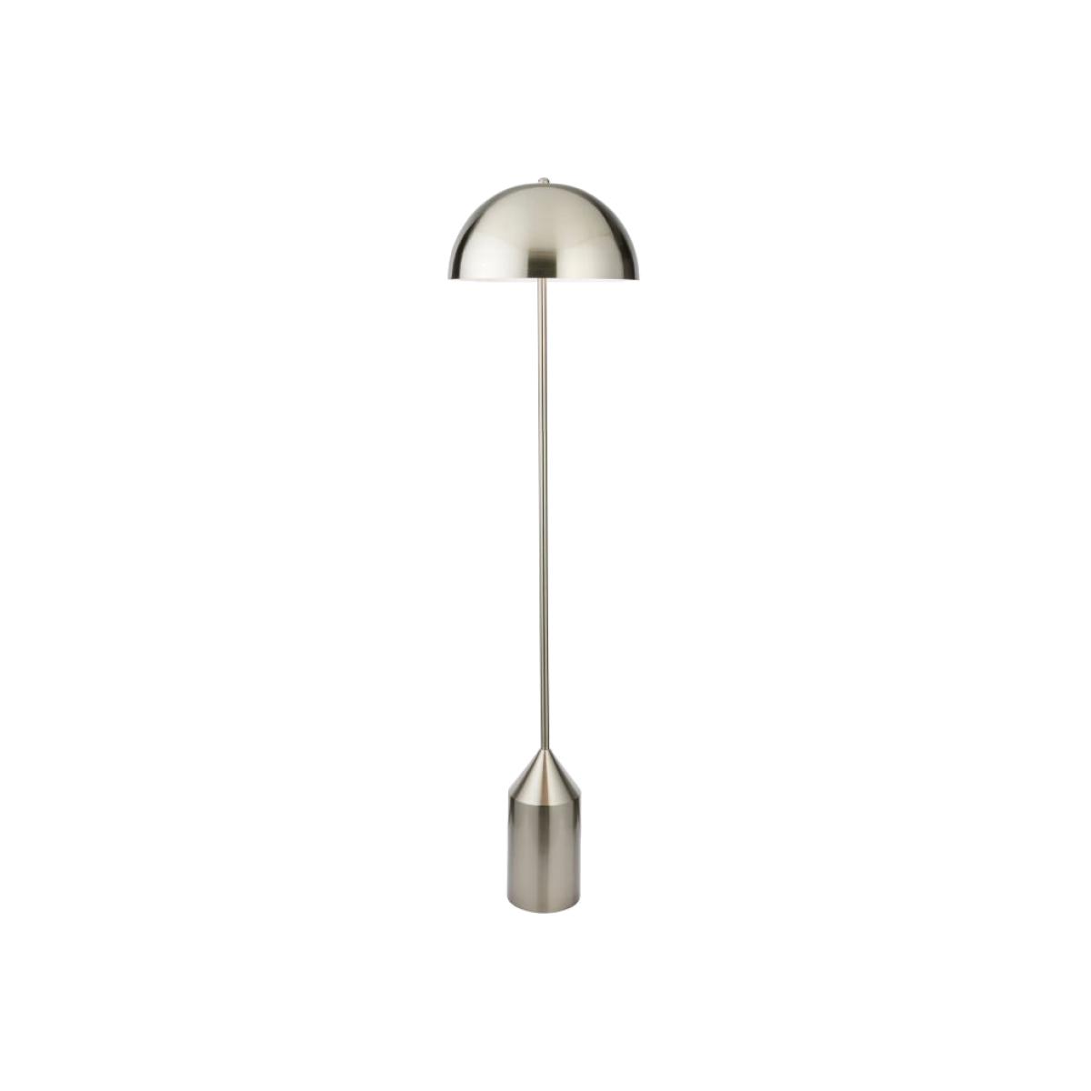 Kandos 1 Light Floor Lamp - Brushed Nickel