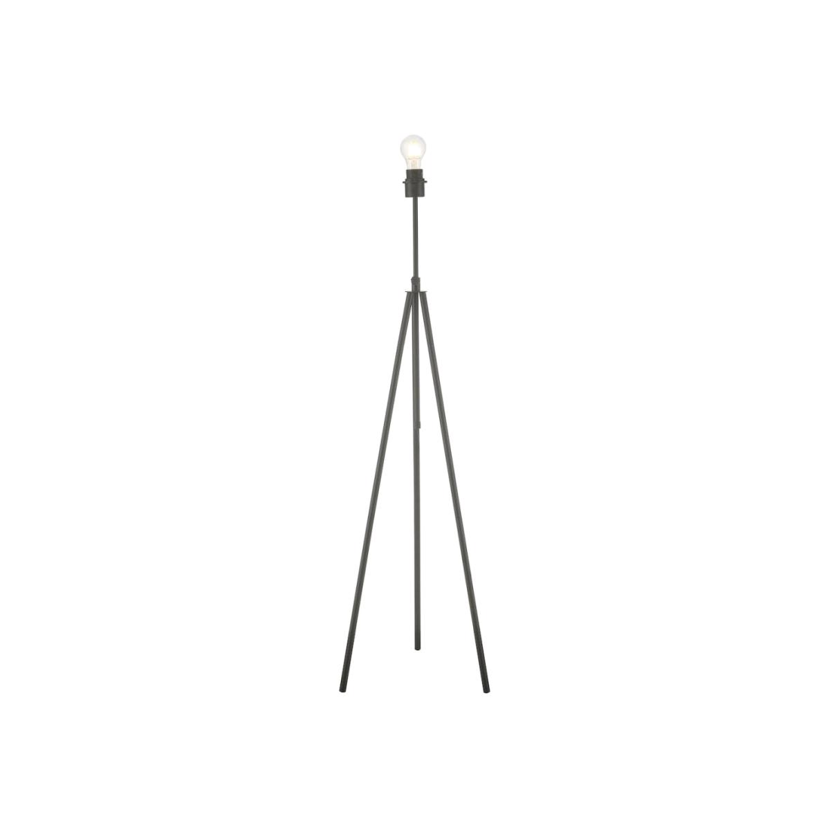 dar lighting SKA4922 Skate Tripod Floor Lamp Base Only - Matt Black – image 1