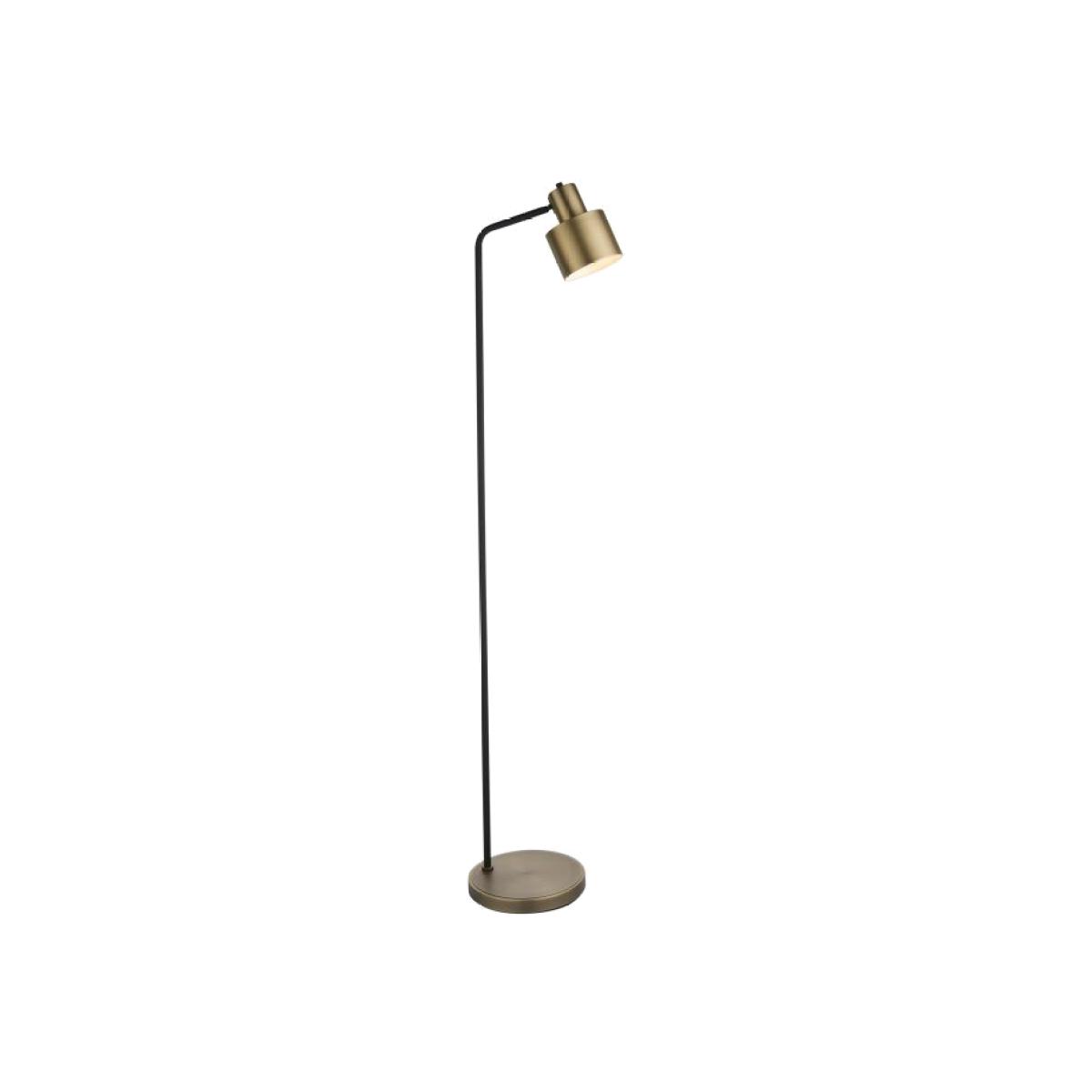 Guyra 1 Light Floor Lamp - Brass
