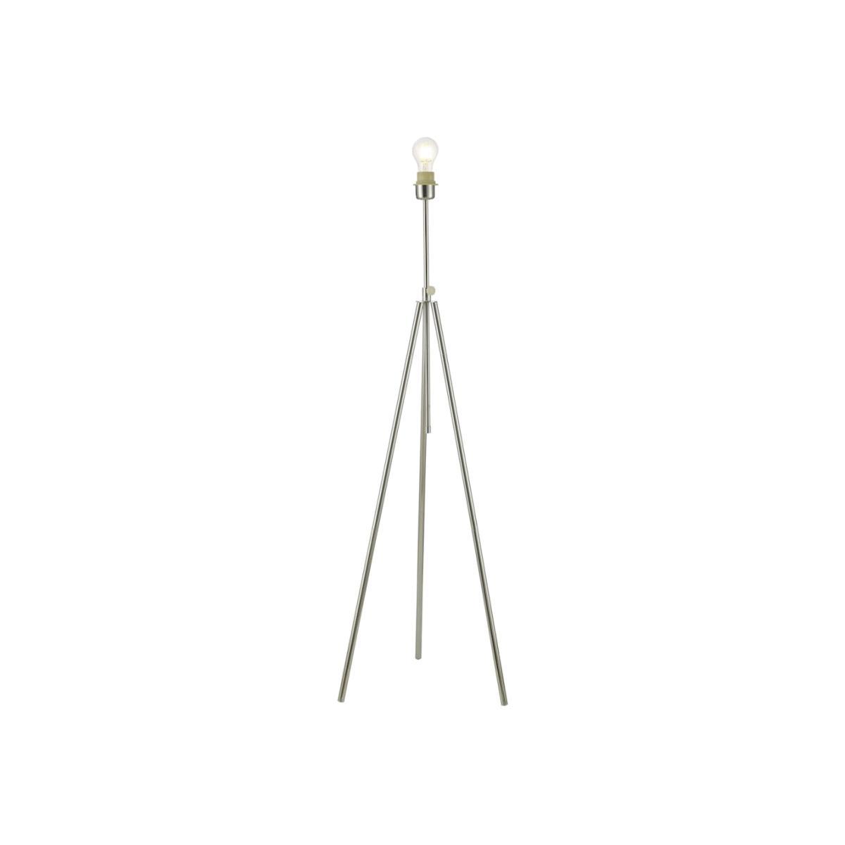 dar lighting SKA4950 Skate Tripod Floor Lamp Base Only - Chrome