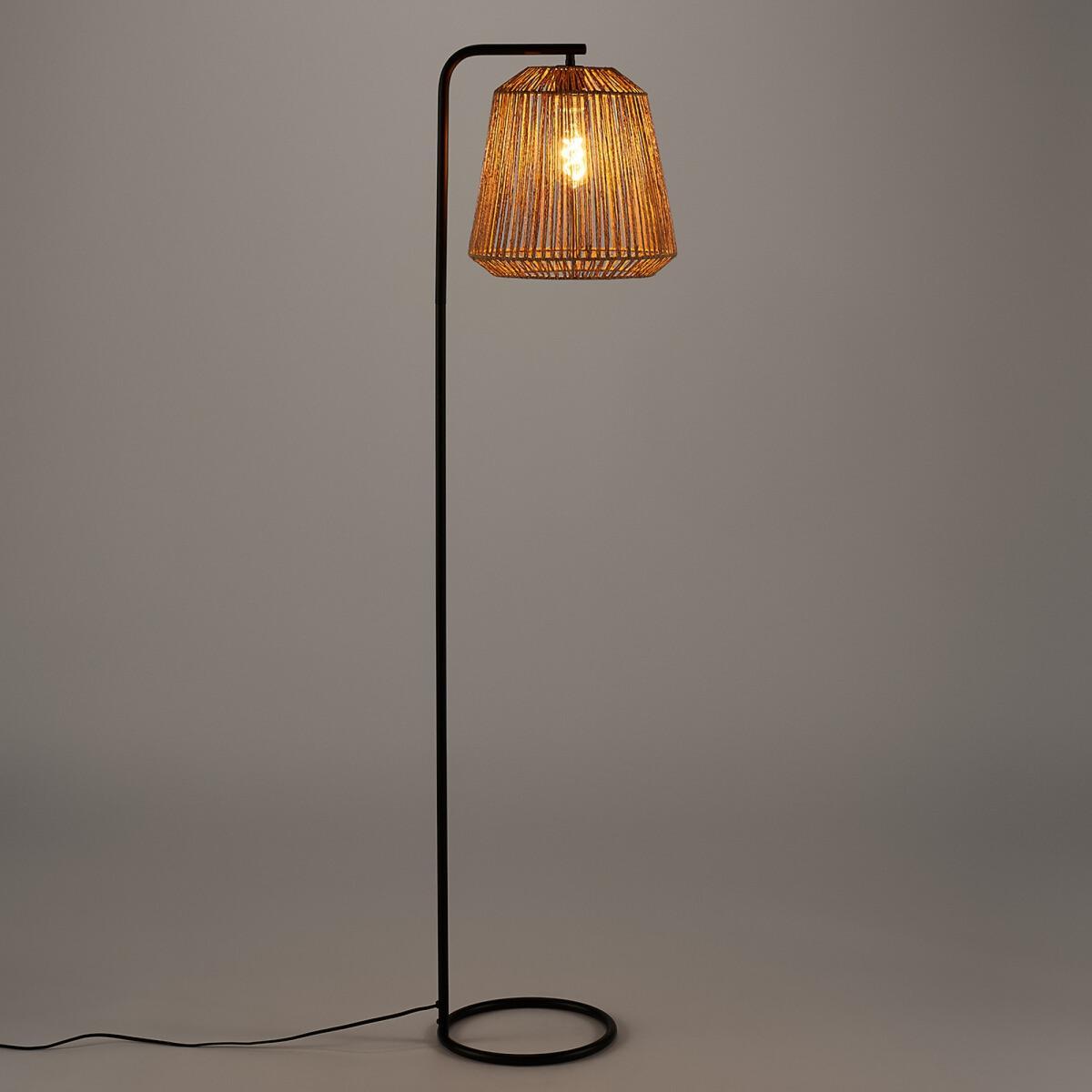 Yaku Metal and Hemp Floor Lamp – image 2