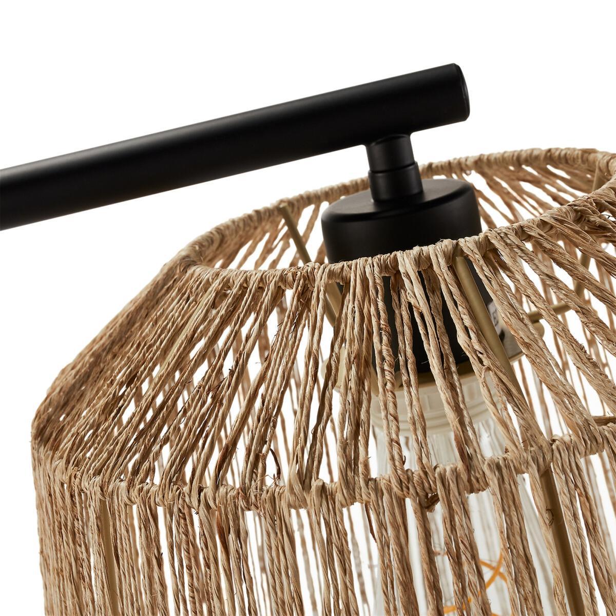 Yaku Metal and Hemp Floor Lamp – image 4