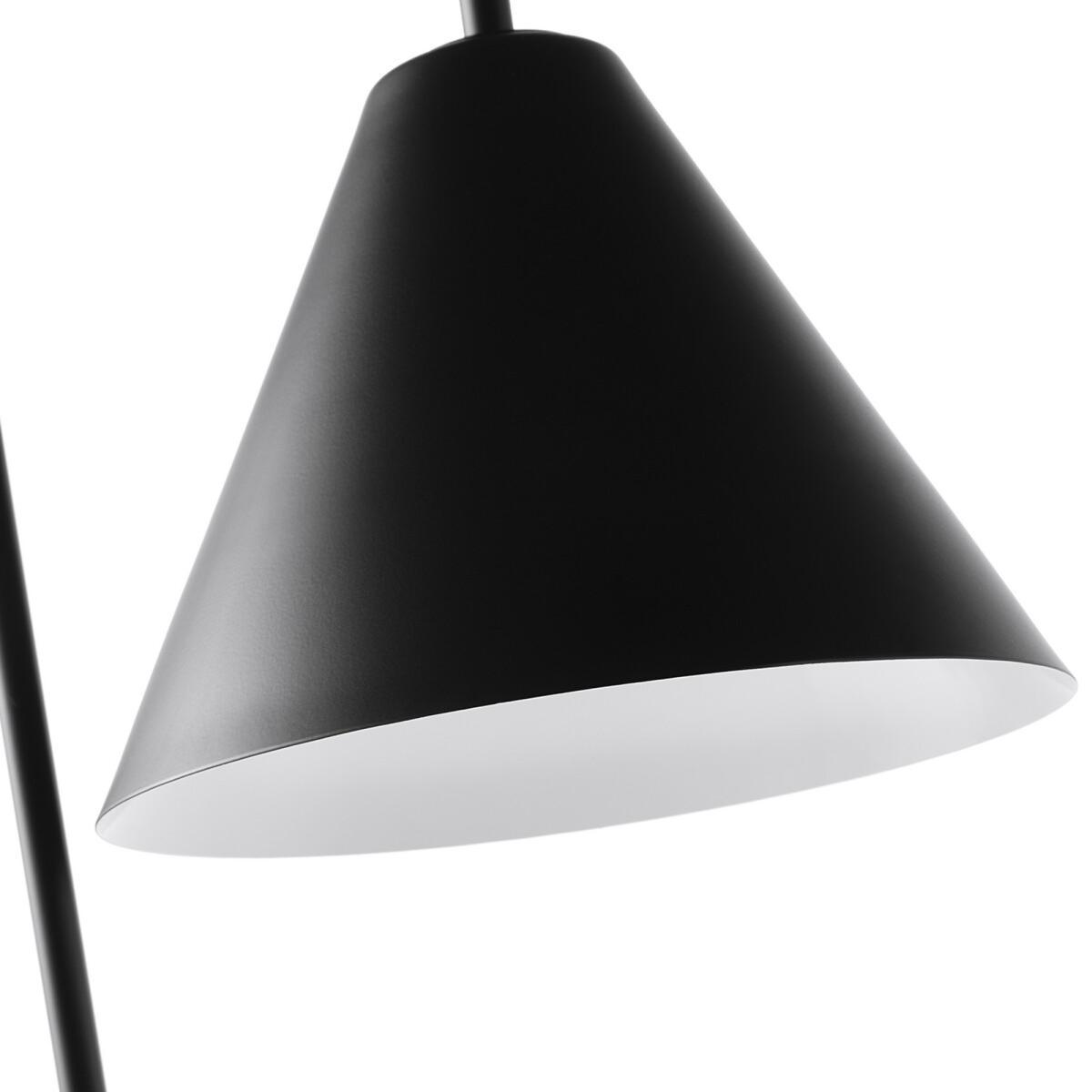 Mugli Metal Floor Lamp with Wooden Shelf – image 3
