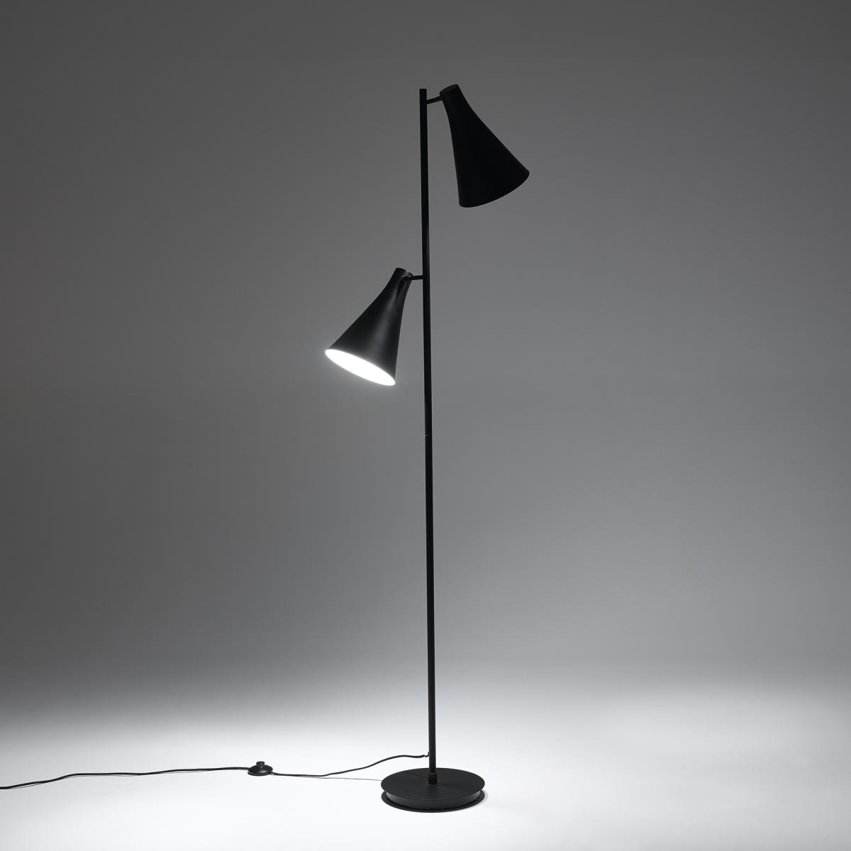 Jameson Reading Floor Lamp with Two Adjustable Shades – image 2