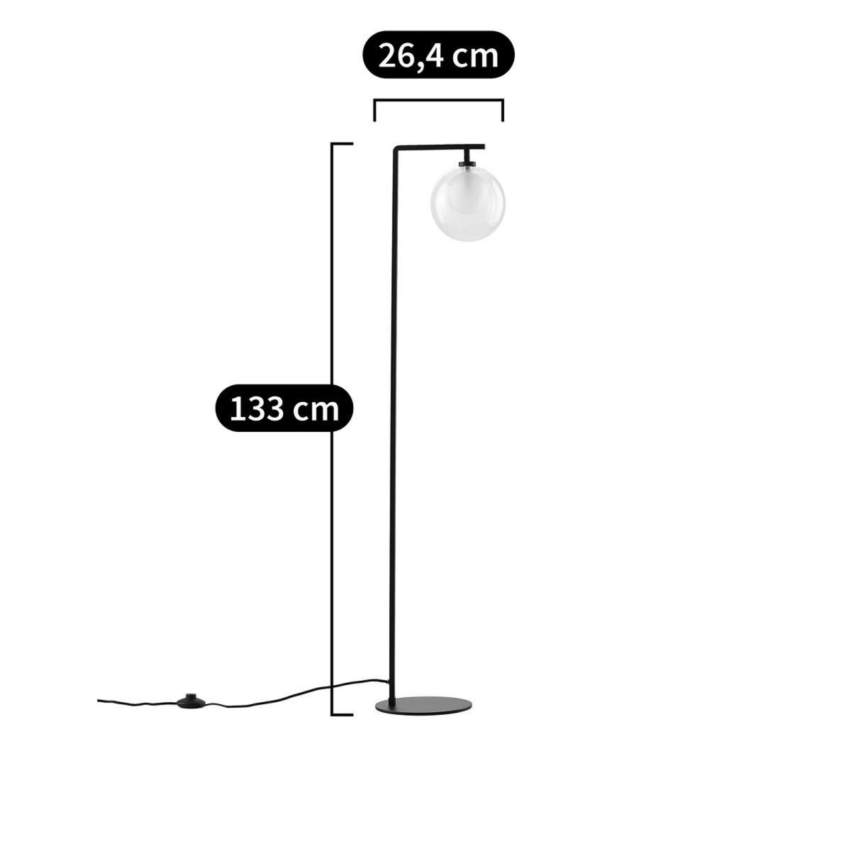 Arvin Metal & Glass Floor Lamp – image 5