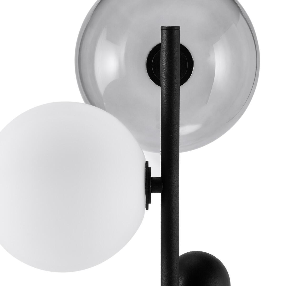 Bullesco Smoked Glass & Metal Floor Lamp – image 5