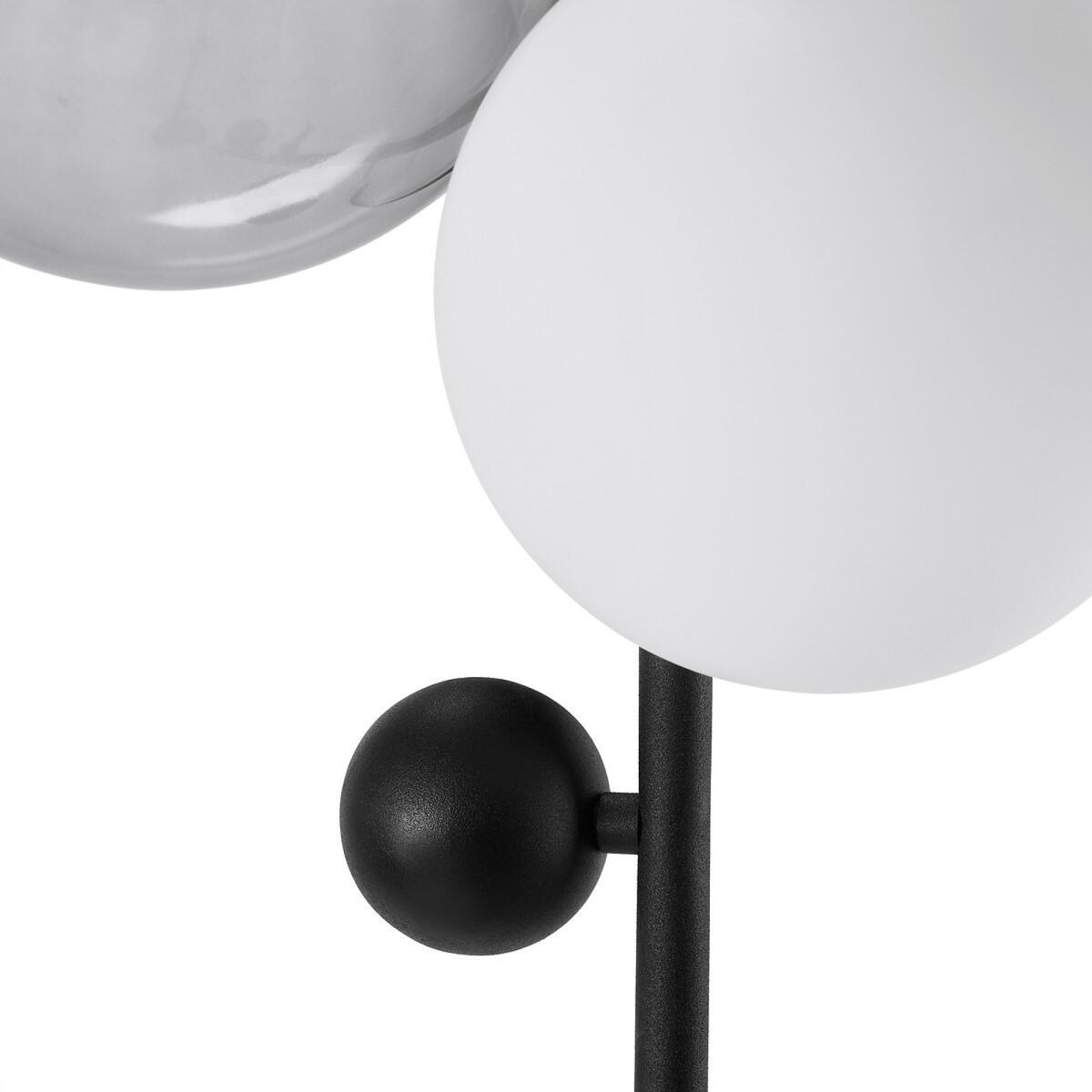 Bullesco Smoked Glass & Metal Floor Lamp – image 8