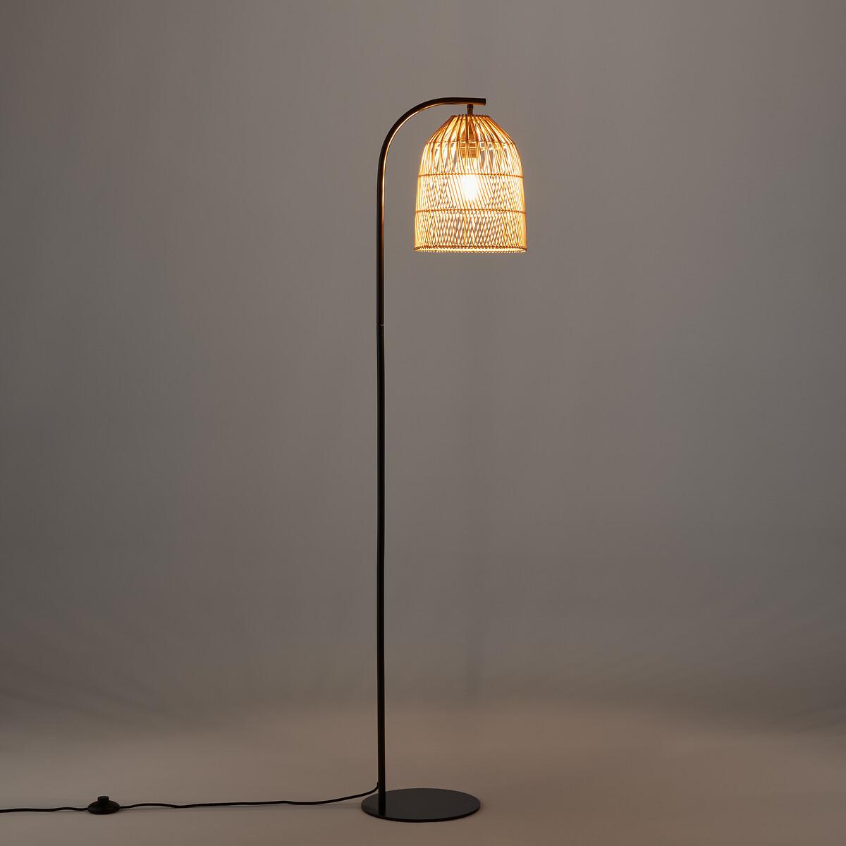 Dankia Metal & Rattan Floor Lamp – image 2