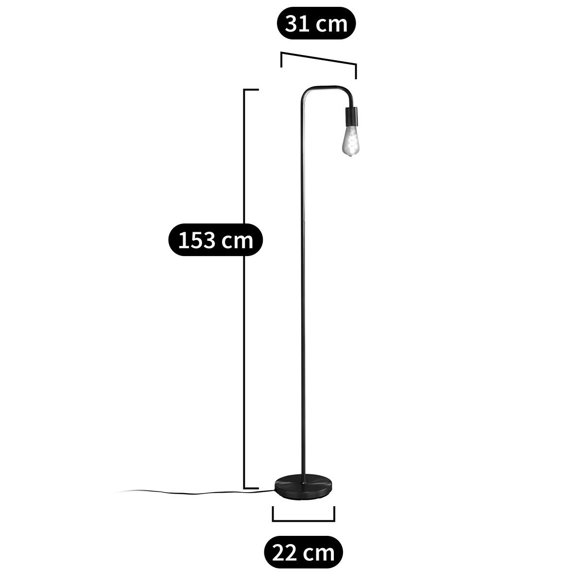 Hiba Metal Floor Lamp – image 5