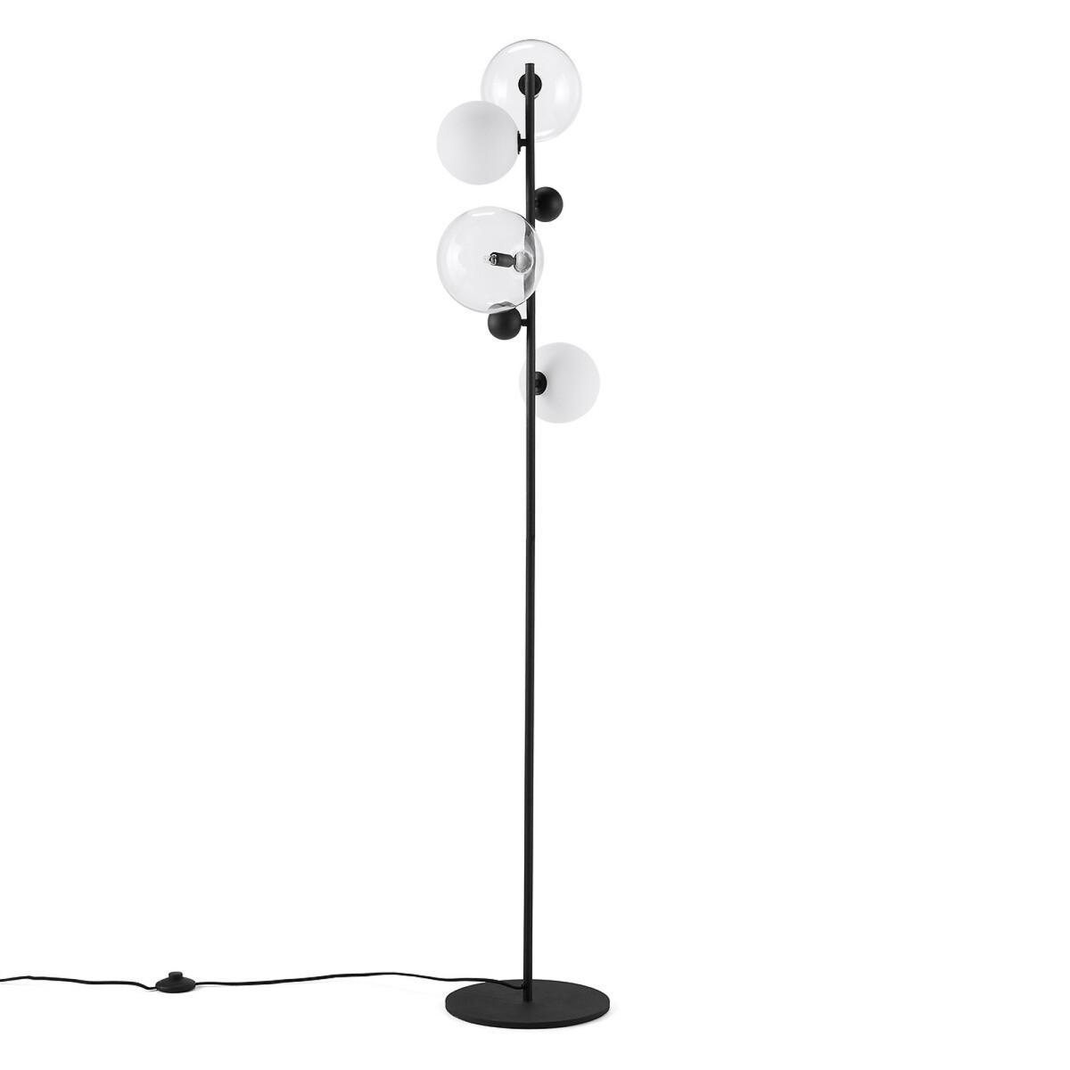 Bullesco Floor Lamp in Glass & Metal – image 2