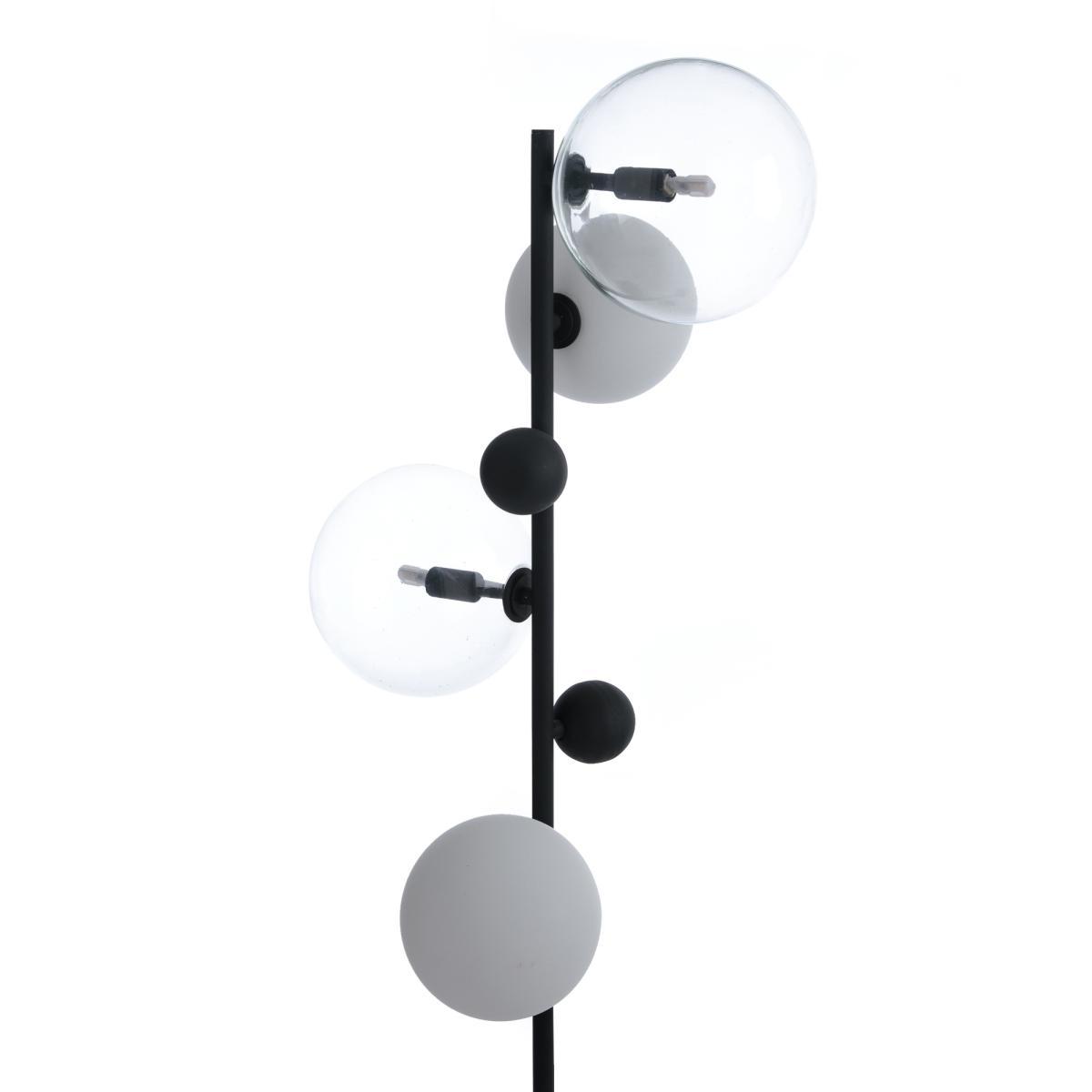 Bullesco Floor Lamp in Glass & Metal – image 4