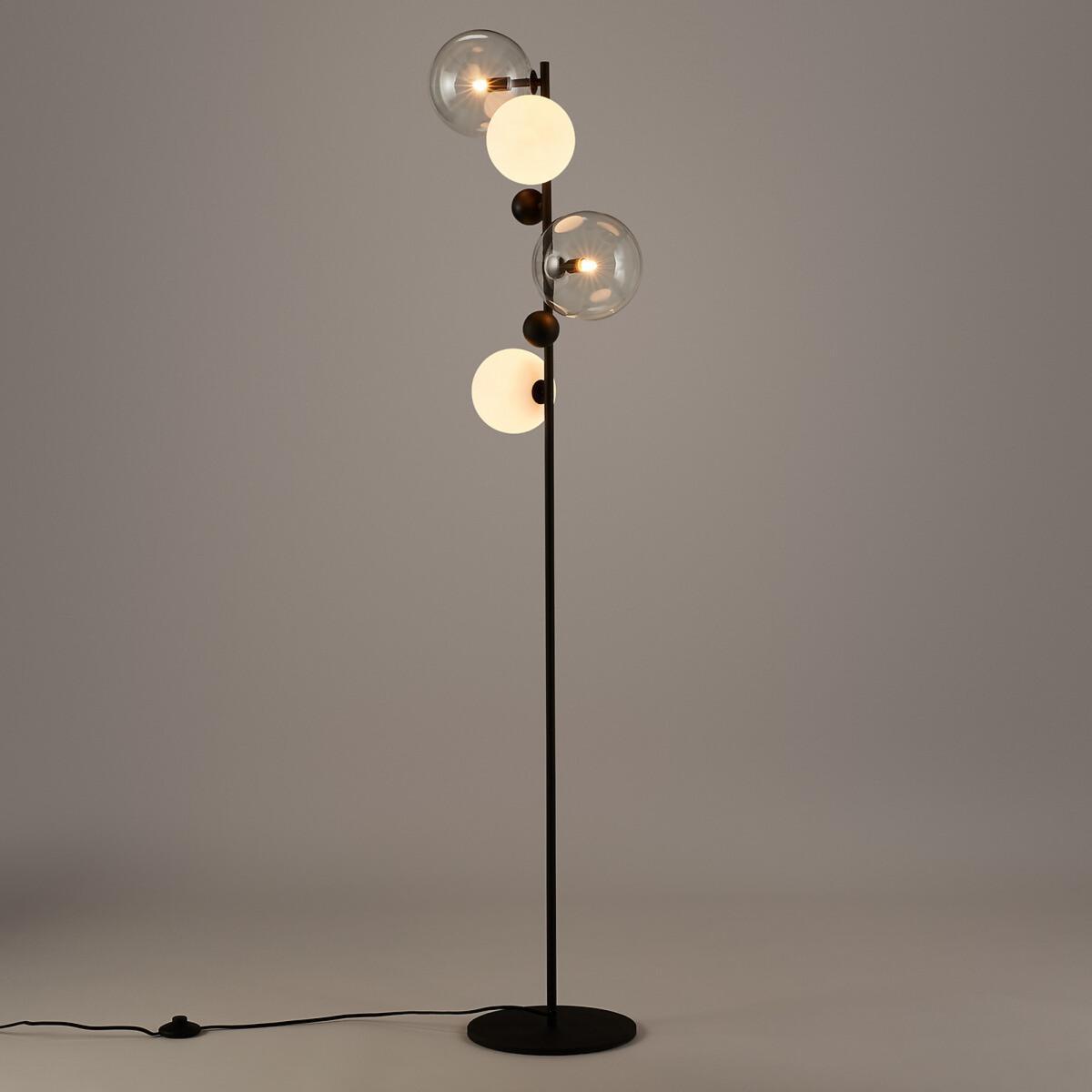 Bullesco Floor Lamp in Glass & Metal – image 1