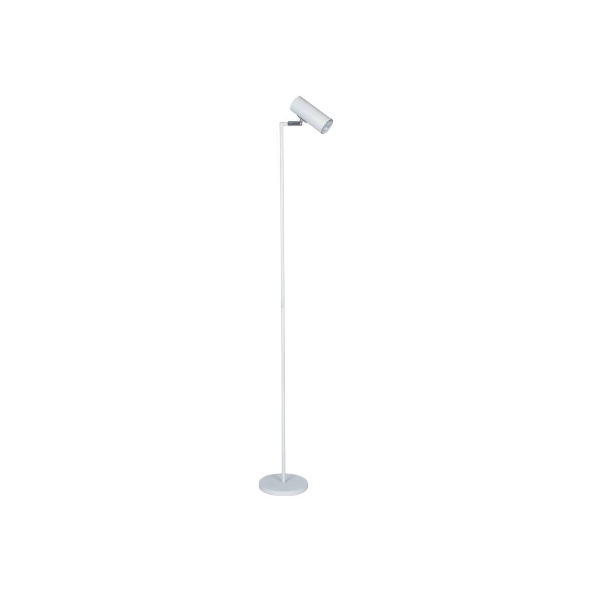 Minimalistic White Adjustable Task Floor Lamp – image 1