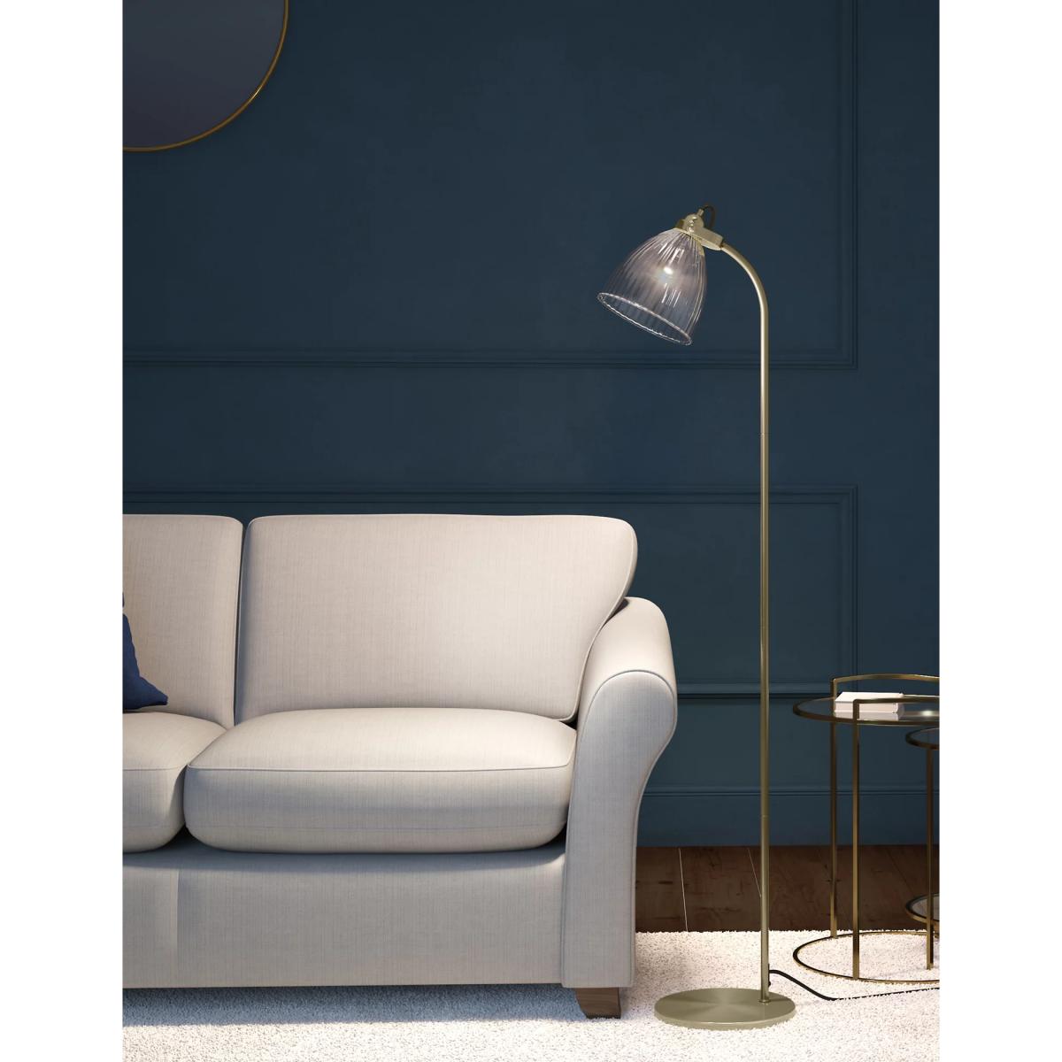 M&S Florence Floor Lamp - Antique Brass, Antique Brass,Silver – image 2