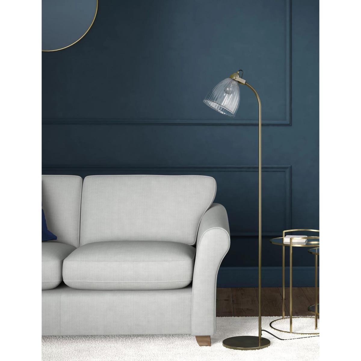 M&S Florence Floor Lamp - Antique Brass, Antique Brass,Silver – image 3