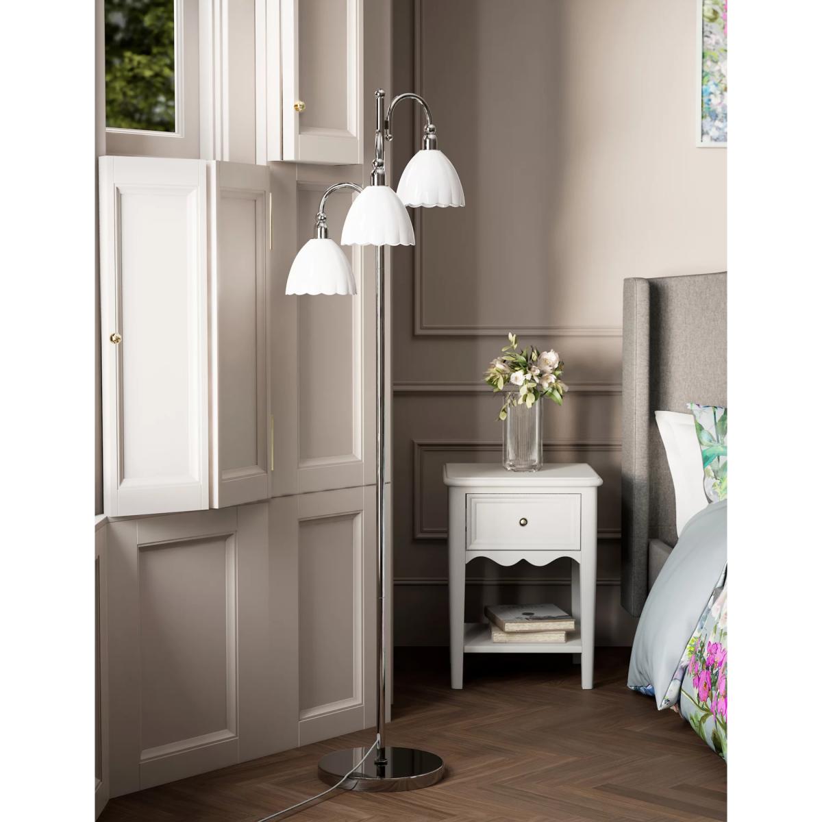 M&S Flora Multi-light Cluster Floor Lamp - Chrome, Chrome – image 5