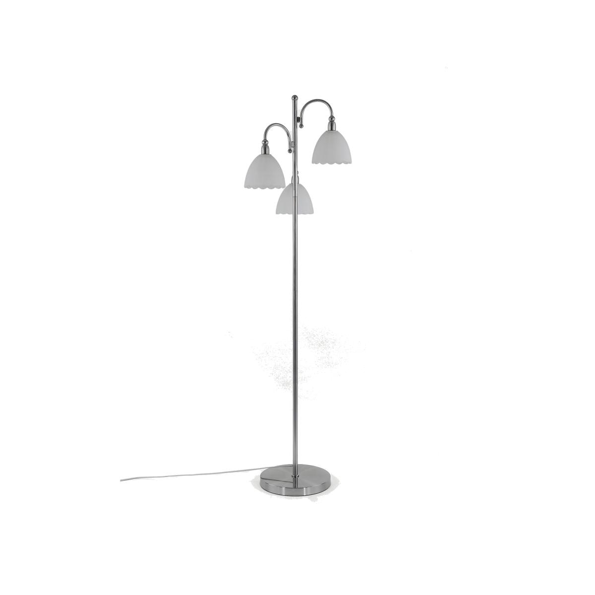 M&S Flora Multi-light Cluster Floor Lamp - Chrome, Chrome – image 1