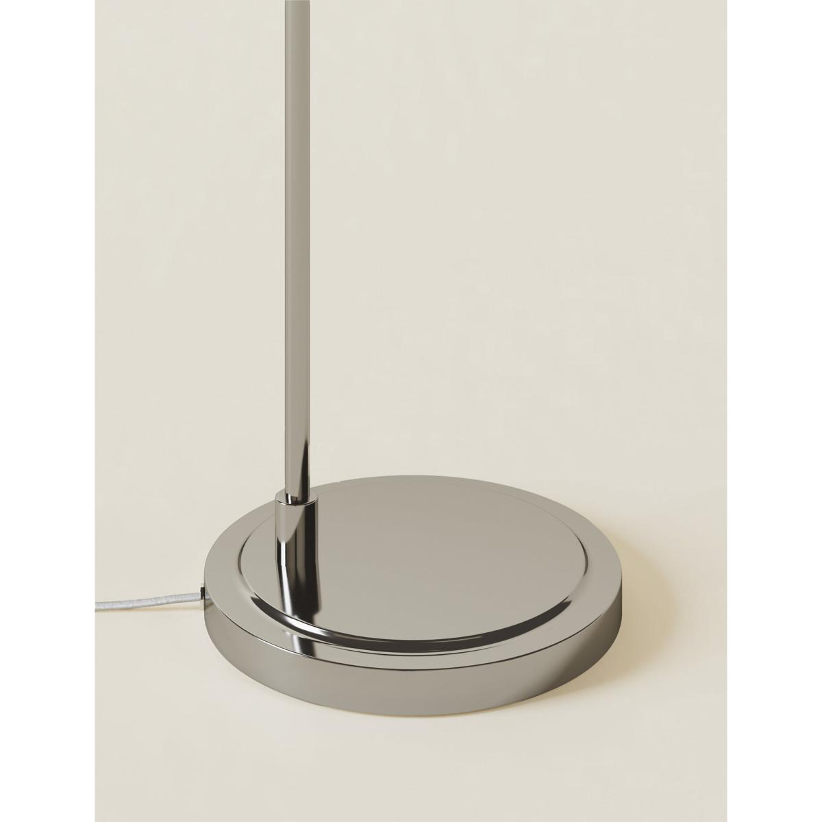 M&S Hoxton Curved Floor Lamp - Silver Mix, Silver Mix,Antique Brass – image 3