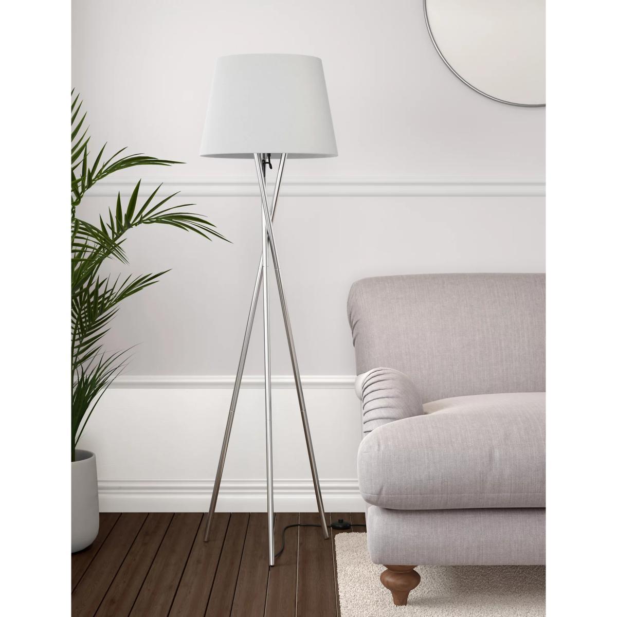 M&S Alexa Tripod Floor Lamp - Burnished Copper, Burnished Copper,Chrome – image 3