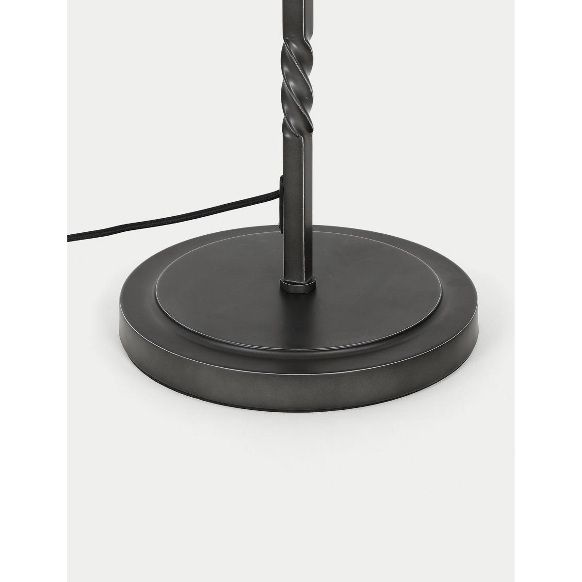 M And S X Fired Earth Twisted Metal Floor Lamp - Black Mix, Black Mix – image 3
