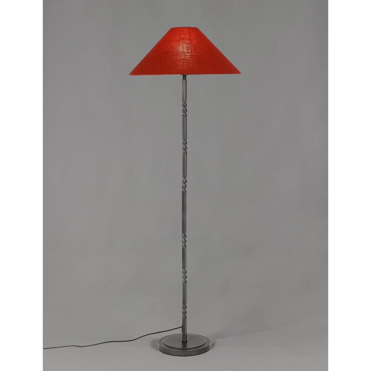 M And S X Fired Earth Twisted Metal Floor Lamp - Black Mix, Black Mix – image 4