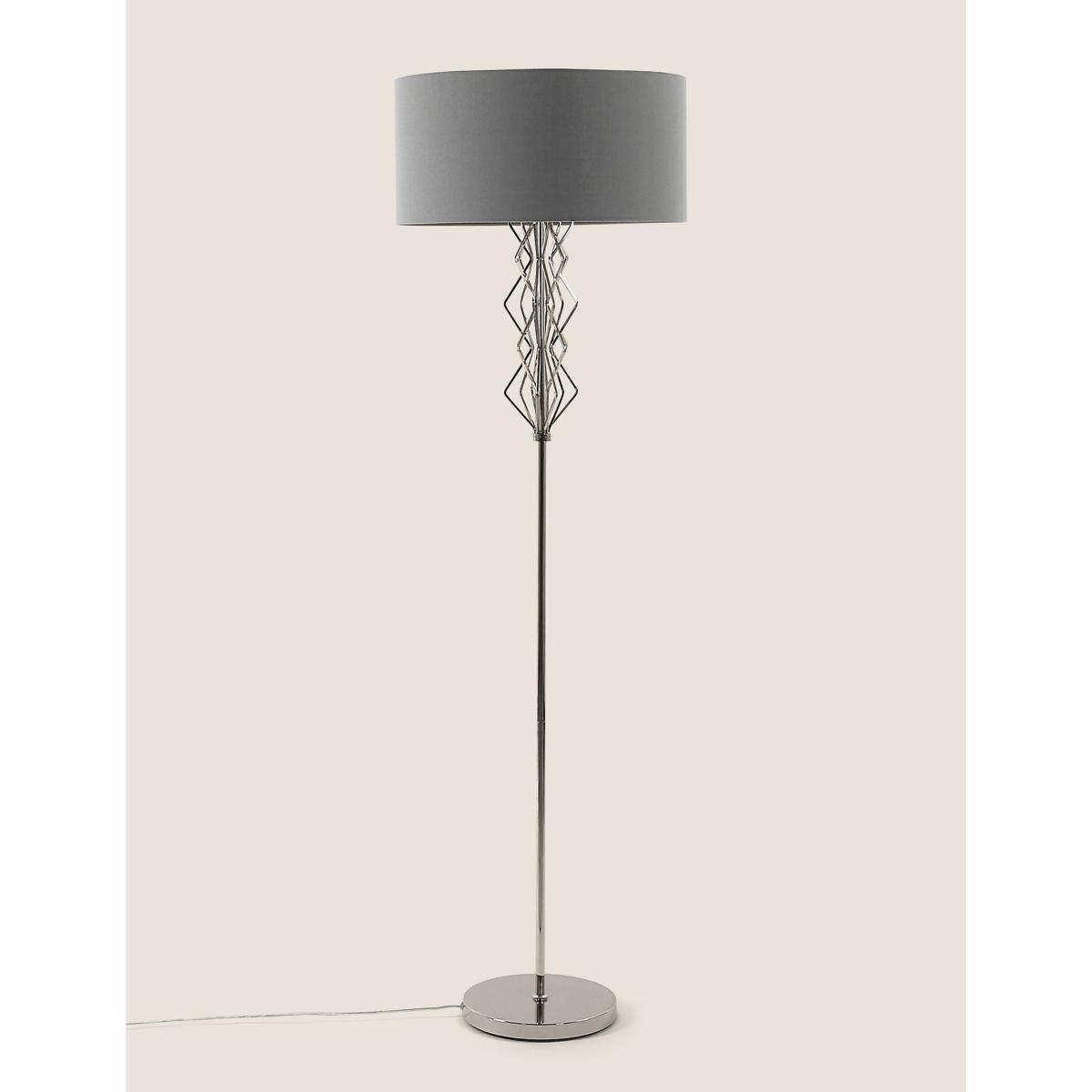 M&S Sophia Floor Lamp - Silver Mix, Silver Mix – image 1