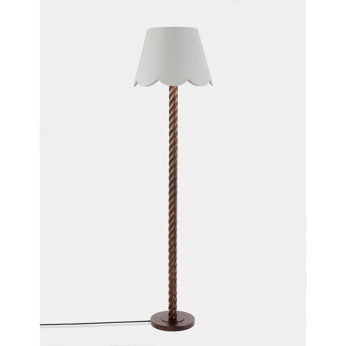 M&S Amelia Floor Lamp - Wood, Wood – image 2